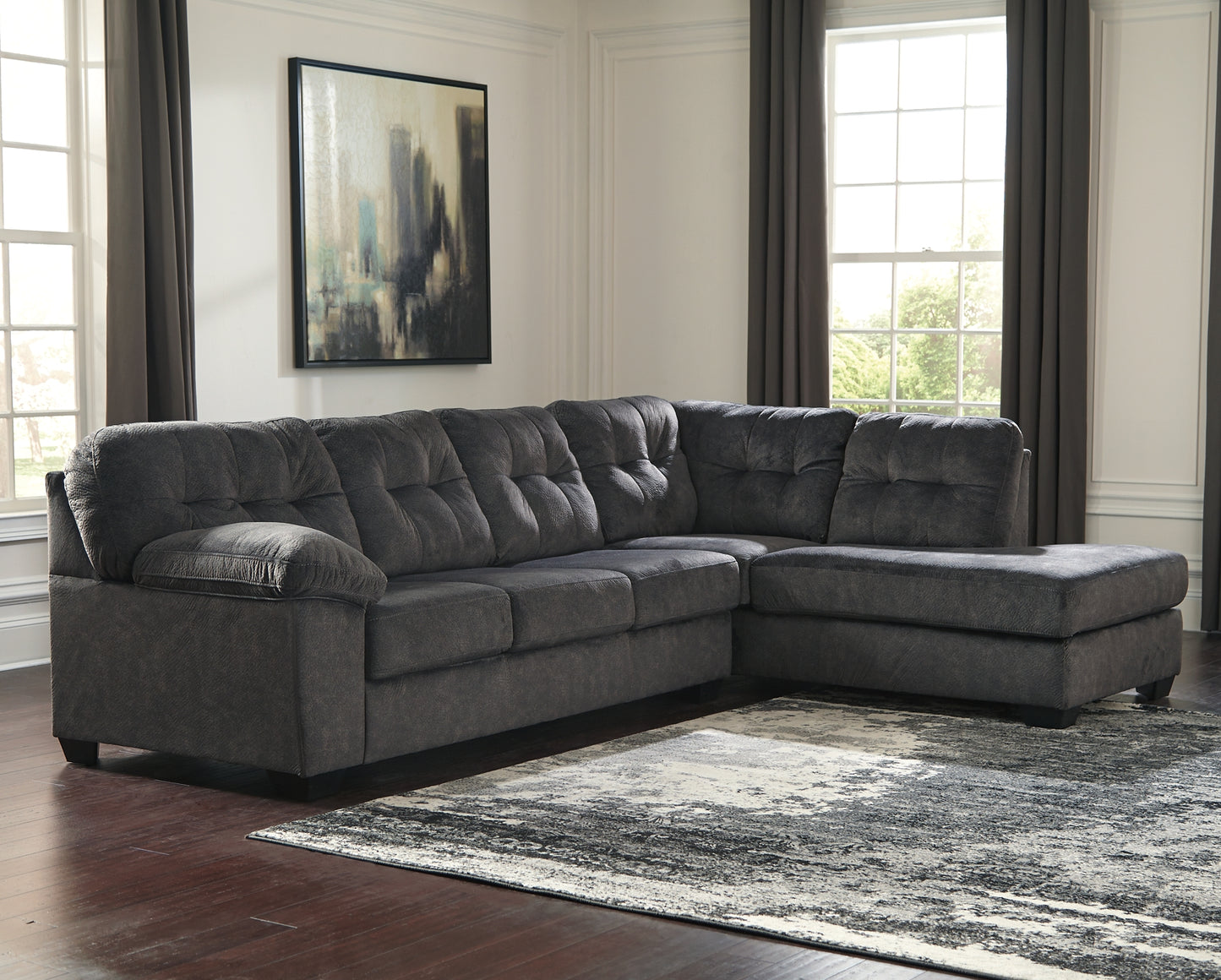 Accrington 2-Piece Sectional with Ottoman