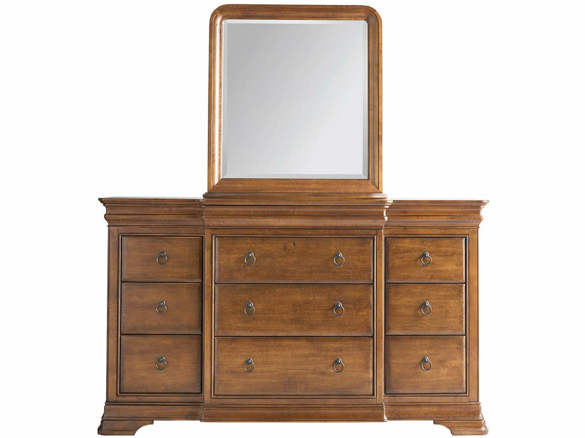 Universal Furniture New Lou Drawer Dresser — 12 Drawer — New Lou Collection
