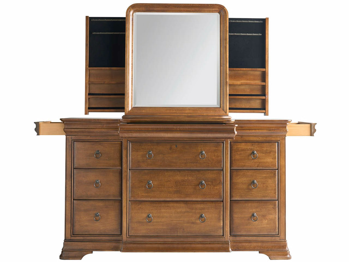 Universal Furniture New Lou Drawer Dresser — 12 Drawer — New Lou Collection