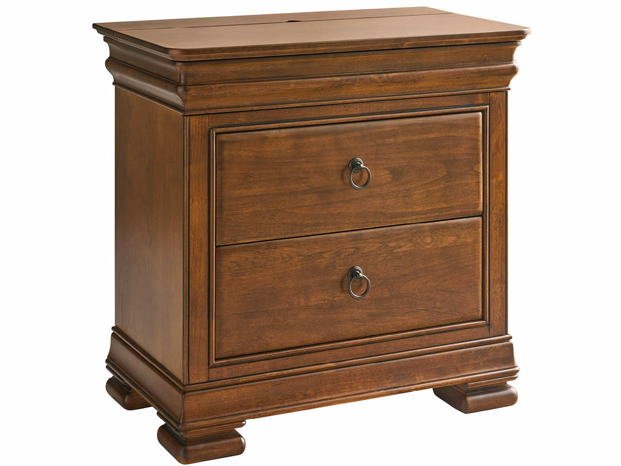 Universal Furniture New Lou Nightstand — Cognac — New Lou Collection