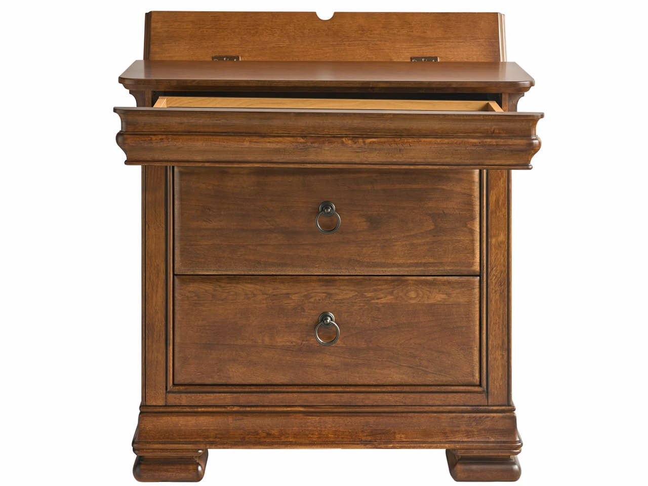 Universal Furniture New Lou Nightstand — Cognac — New Lou Collection