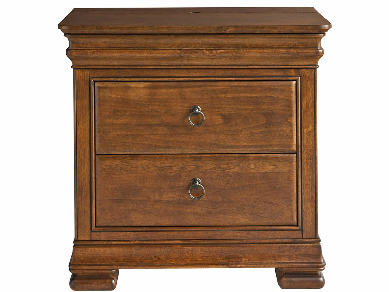 Universal Furniture New Lou Nightstand — Cognac — New Lou Collection