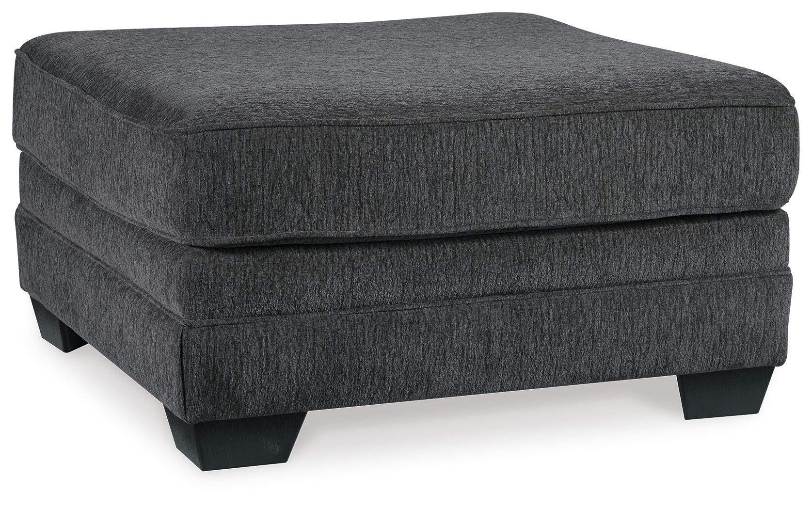 Tracling 3-Piece Sectional and Ottoman — Wedge Corner Benchcraft® Living Room