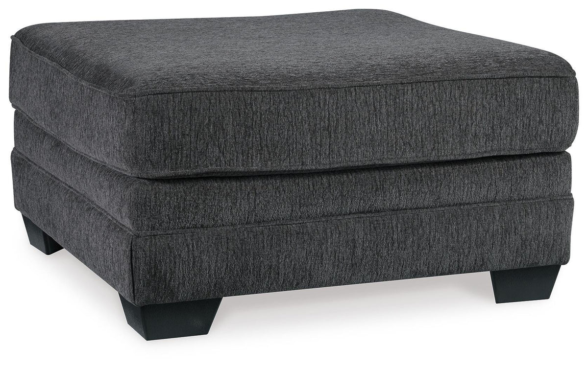 Tracling 3-Piece Sectional and Ottoman — Wedge Corner Benchcraft® Living Room