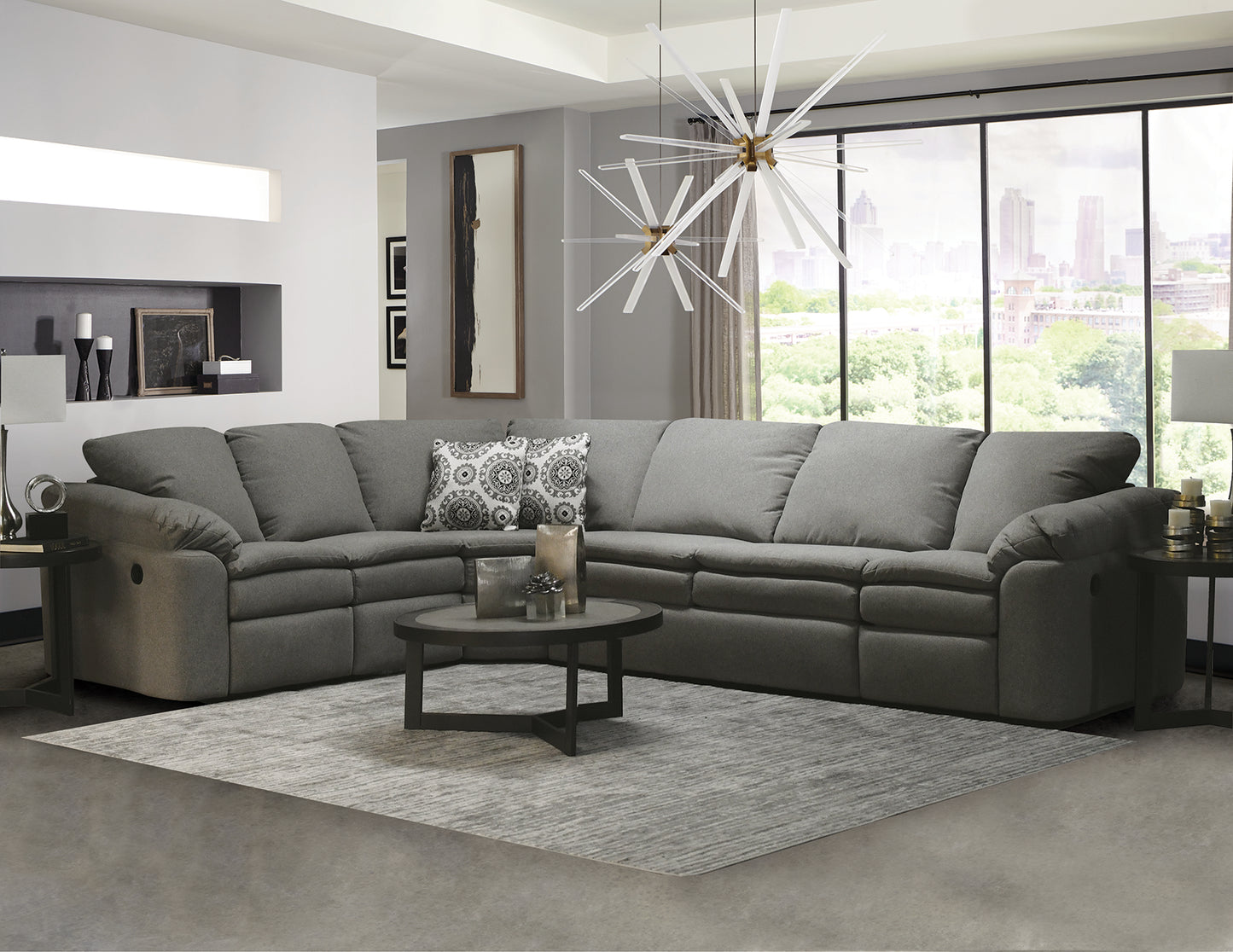 Seneca Falls Armless Sofa