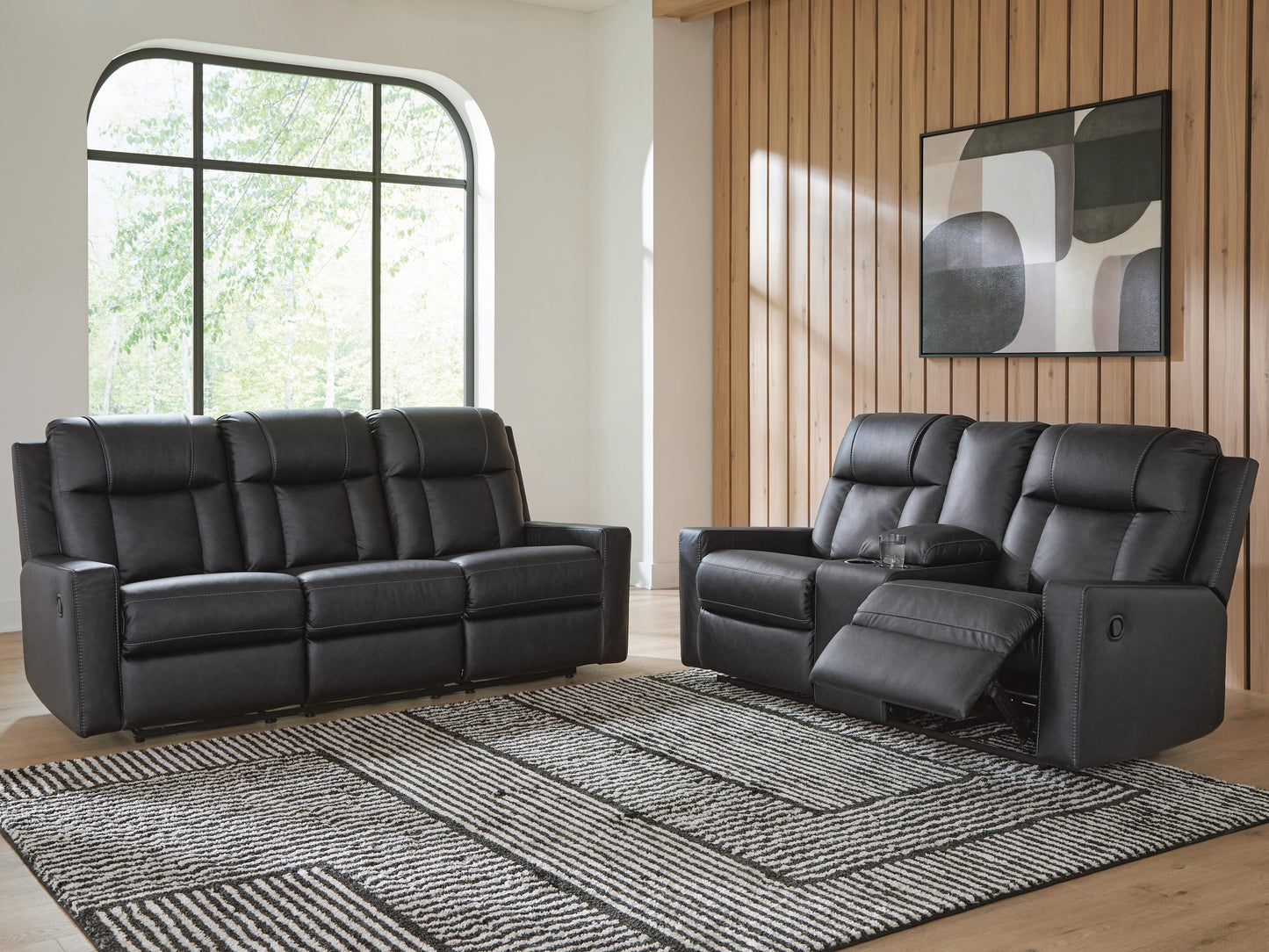Mackmenville Reclining Sofa and Loveseat