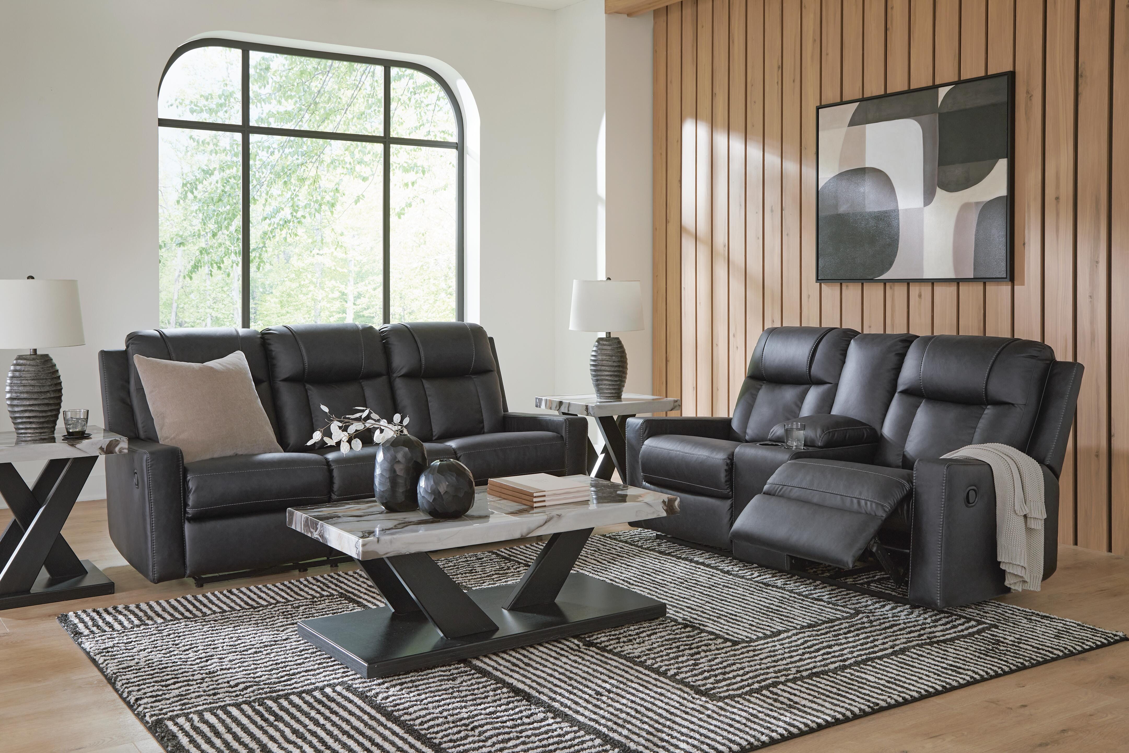 Mackmenville Reclining Sofa and Loveseat