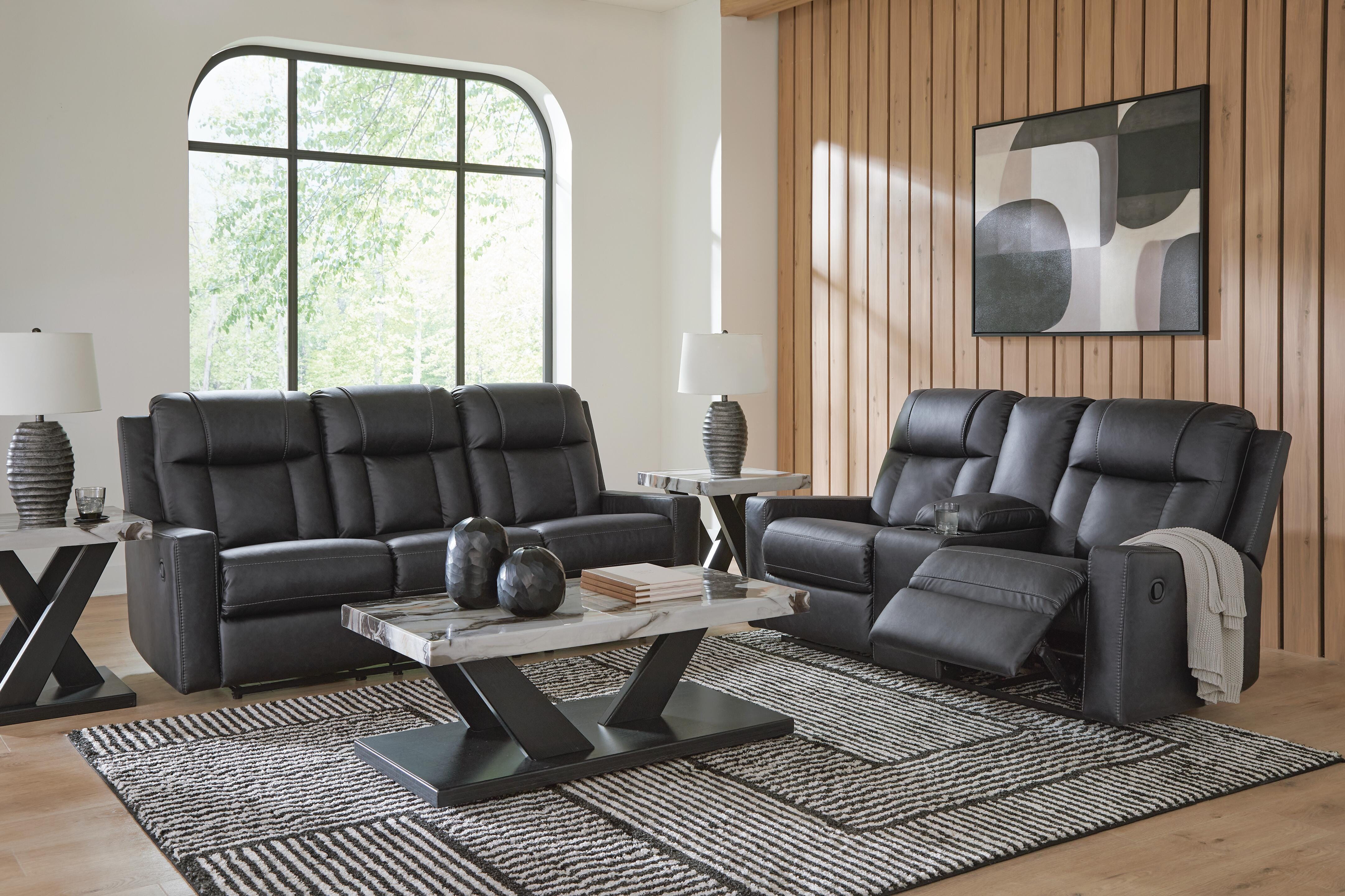 Mackmenville Reclining Sofa and Loveseat