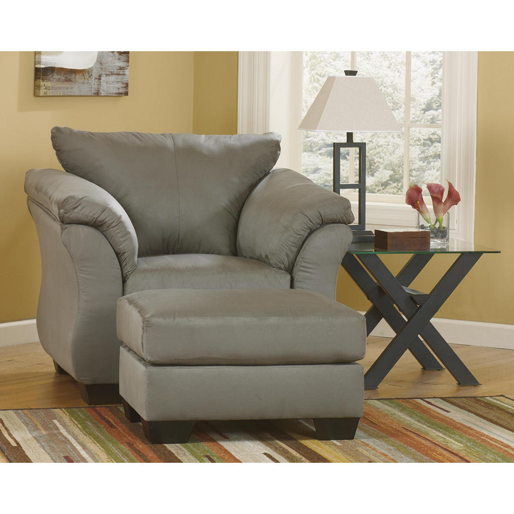 Darcy Chair and Ottoman Signature Design by Ashley® Uncategorized