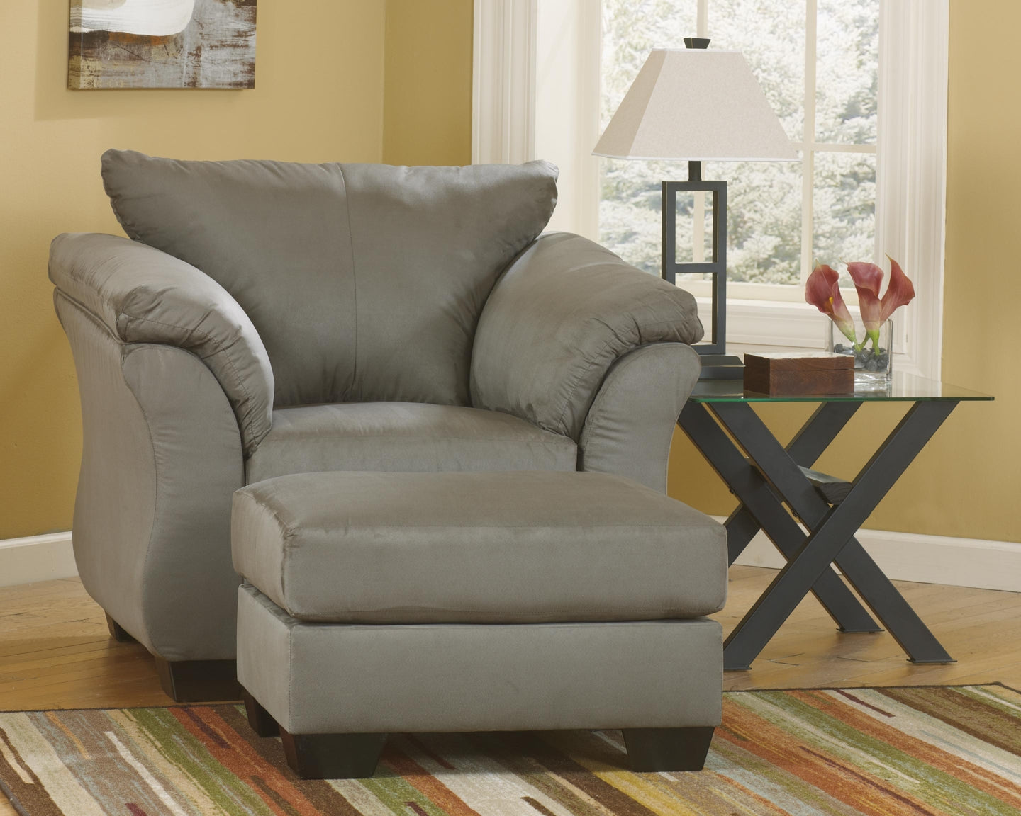 Darcy Sofa, Chair and Ottoman