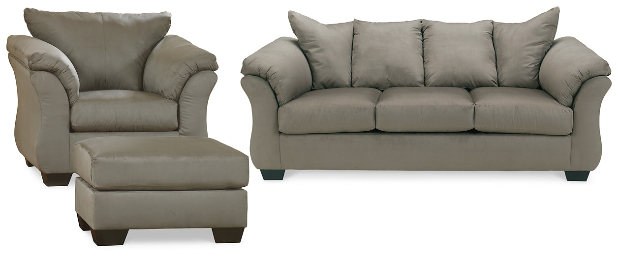 Darcy Sofa, Chair and Ottoman