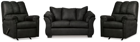 Darcy Loveseat and 2 Recliners