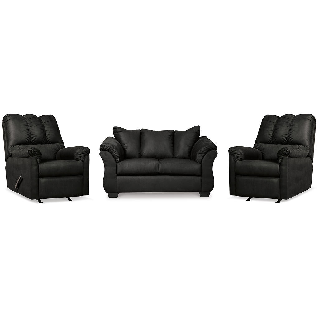 Darcy Loveseat and 2 Recliners Signature Design by Ashley® Uncategorized