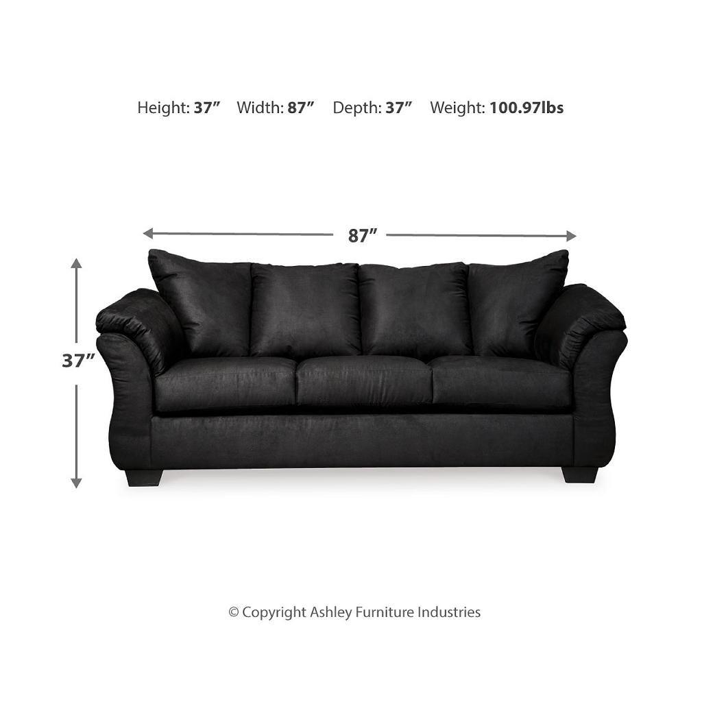 Darcy Sofa, Loveseat and Recliner — Black Signature Design by Ashley® Uncategorized