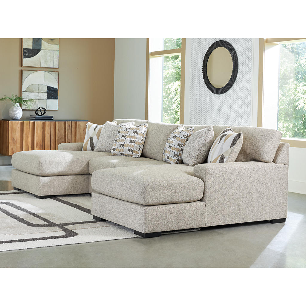 Laurelgrove 3-Piece Double Chaise Sectional Benchcraft® Living Room