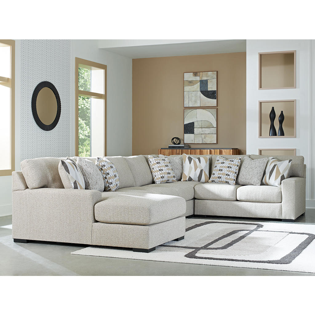 Laurelgrove 5-Piece Sectional with Chaise Benchcraft® Living Room