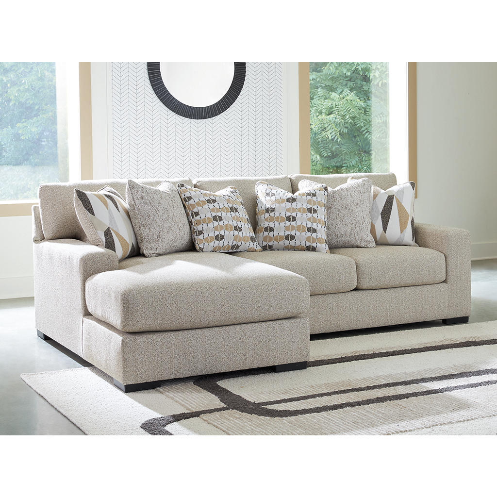 Laurelgrove 2-Piece Sectional Sofa Chaise Benchcraft® Living Room