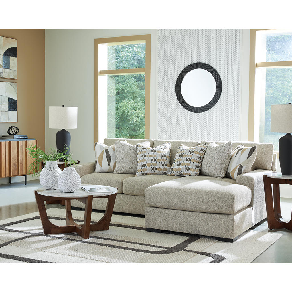 Laurelgrove 2-Piece Sectional Sofa Chaise Benchcraft® Living Room