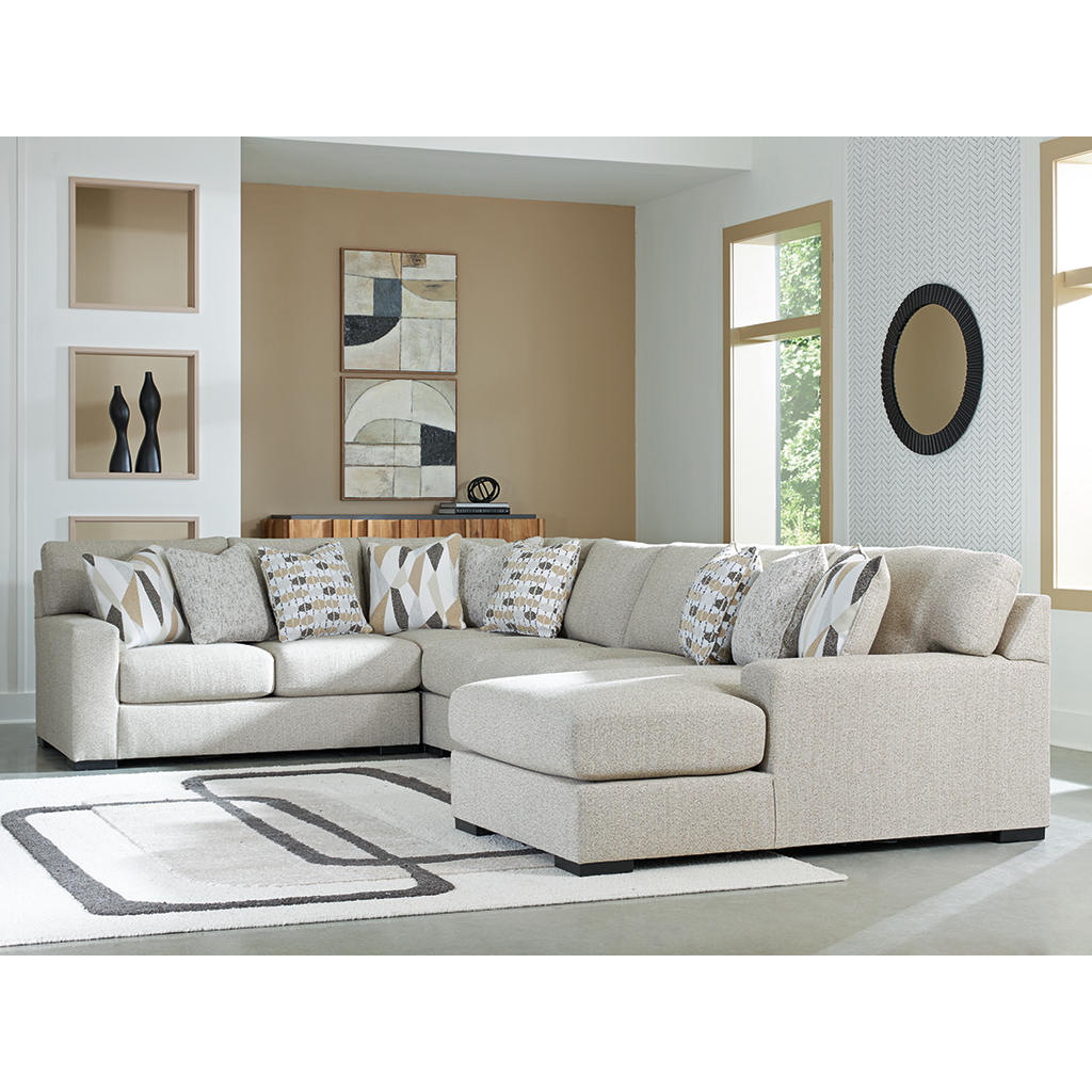 Laurelgrove 5-Piece Sectional with Chaise Benchcraft® Living Room