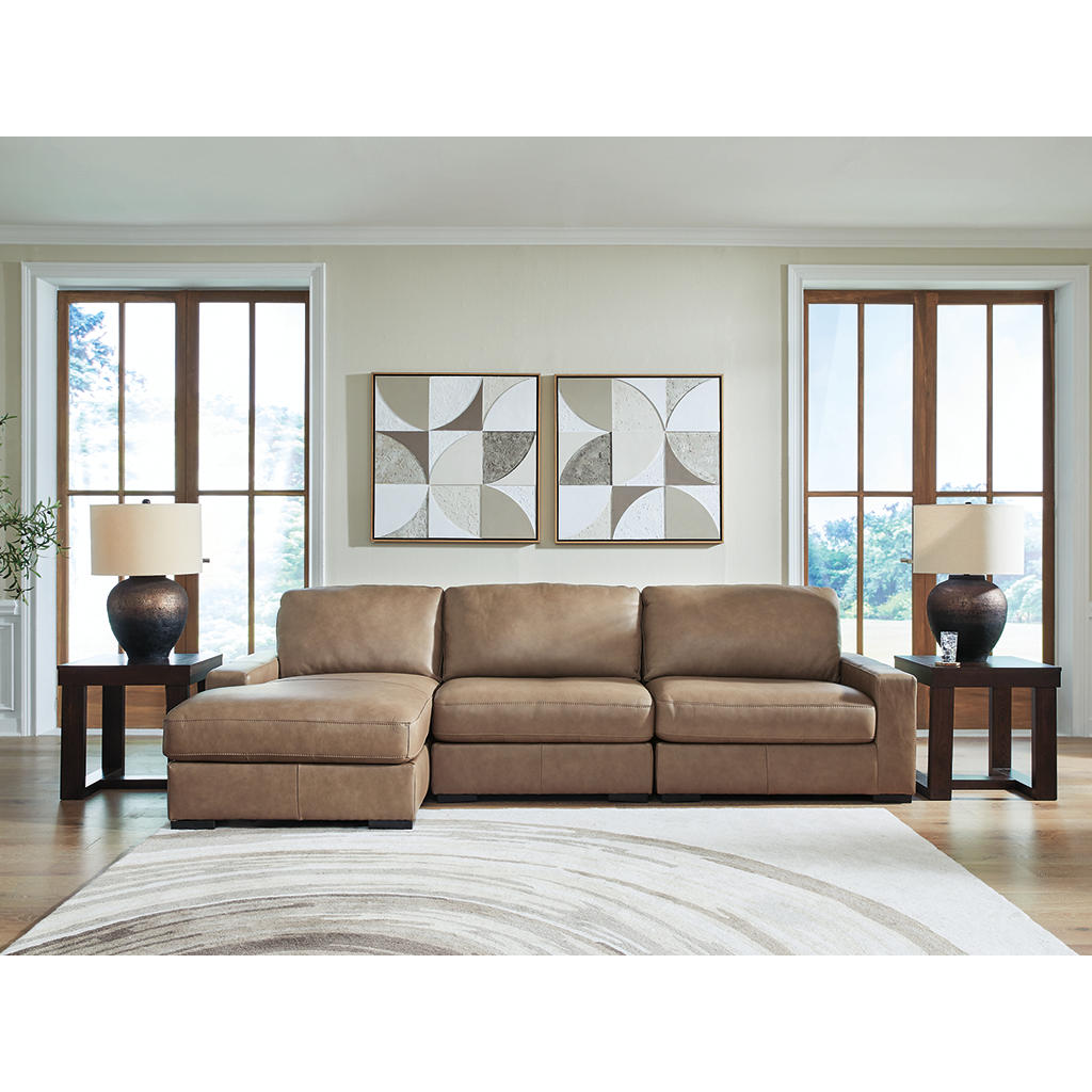 Veronella 3-Piece Sectional with Chaise Benchcraft® Living Room