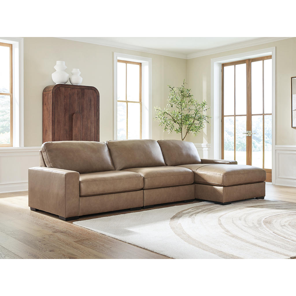 Veronella 3-Piece Sectional with Chaise Benchcraft® Living Room