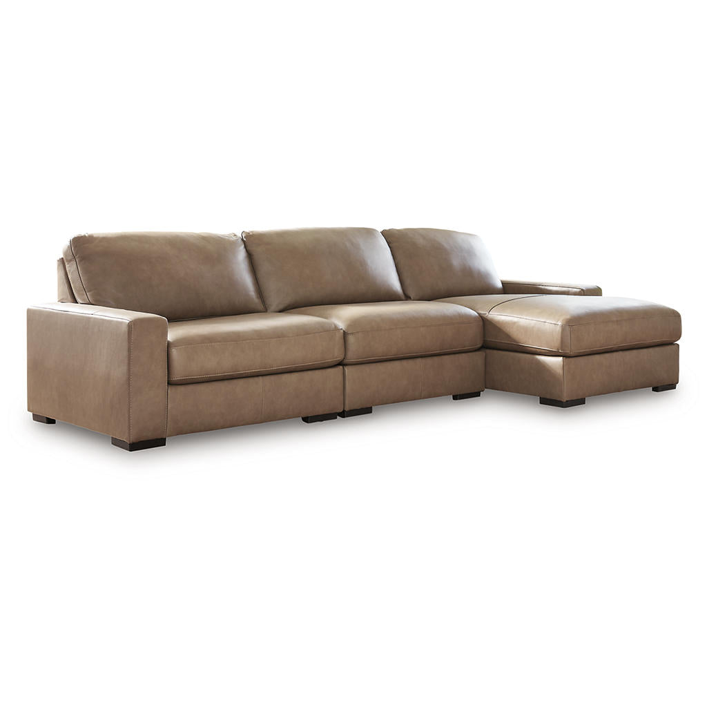 Veronella 3-Piece Sectional with Chaise Benchcraft® Living Room