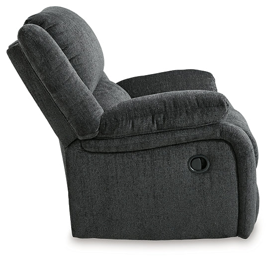 Draycoll Reclining Loveseat with Console and Recliner