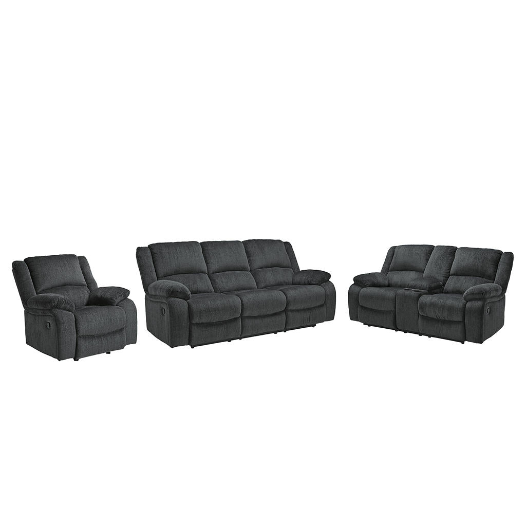 Draycoll Reclining Sofa, Loveseat and Recliner Signature Design by Ashley® Uncategorized