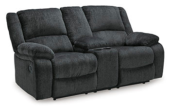 Draycoll Reclining Loveseat with Console Signature Design by Ashley® Living Room
