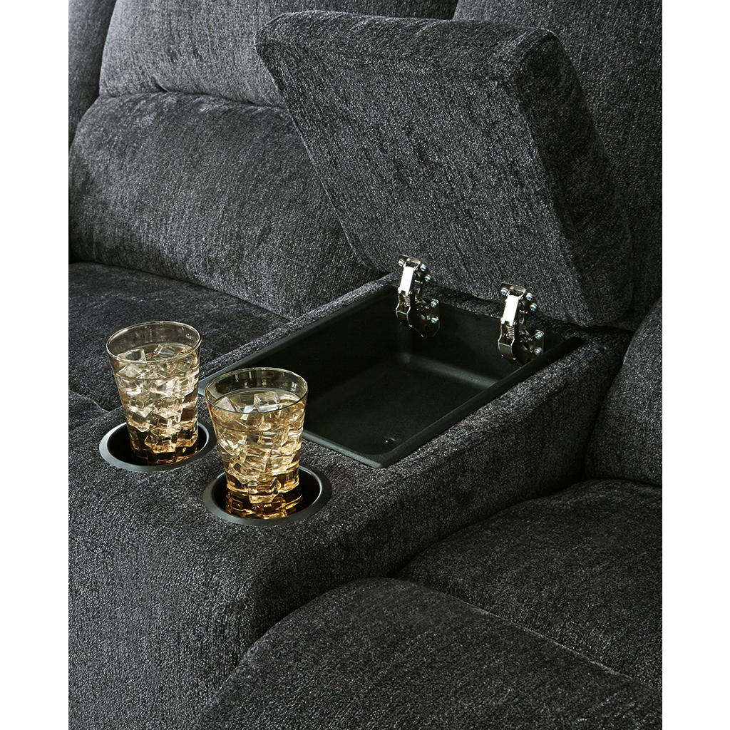 Draycoll Reclining Loveseat with Console and Recliner Signature Design by Ashley® Uncategorized