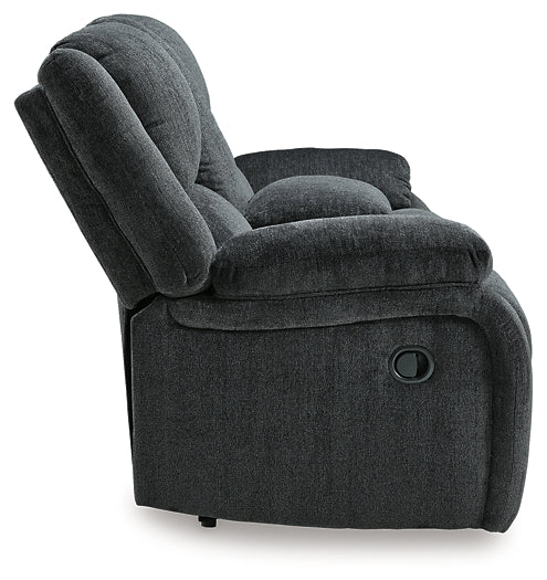 Draycoll Reclining Loveseat with Console and Recliner