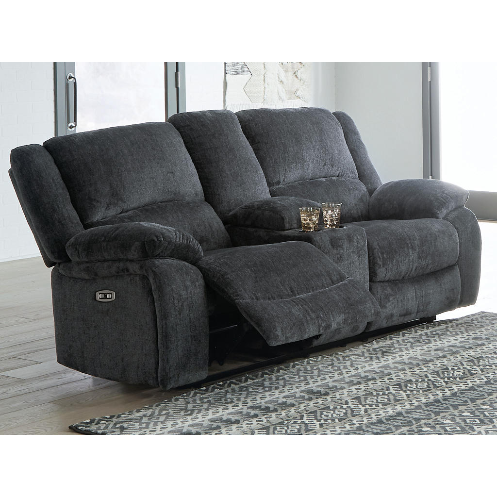 Draycoll Power Reclining Loveseat with Console Signature Design by Ashley® Living Room
