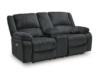 Draycoll Power Reclining Loveseat with Console Signature Design by Ashley® Living Room