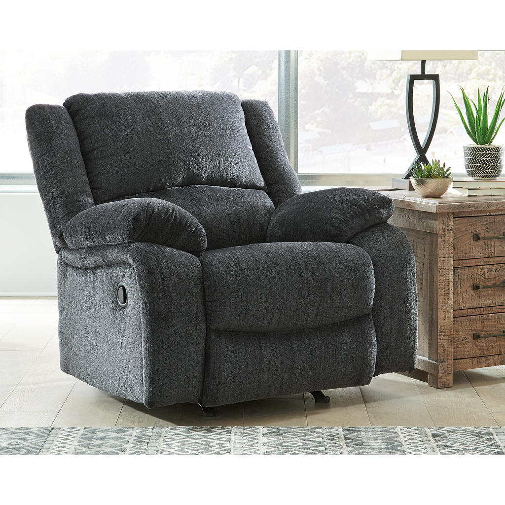 Draycoll Reclining Loveseat with Console and Recliner Signature Design by Ashley® Uncategorized