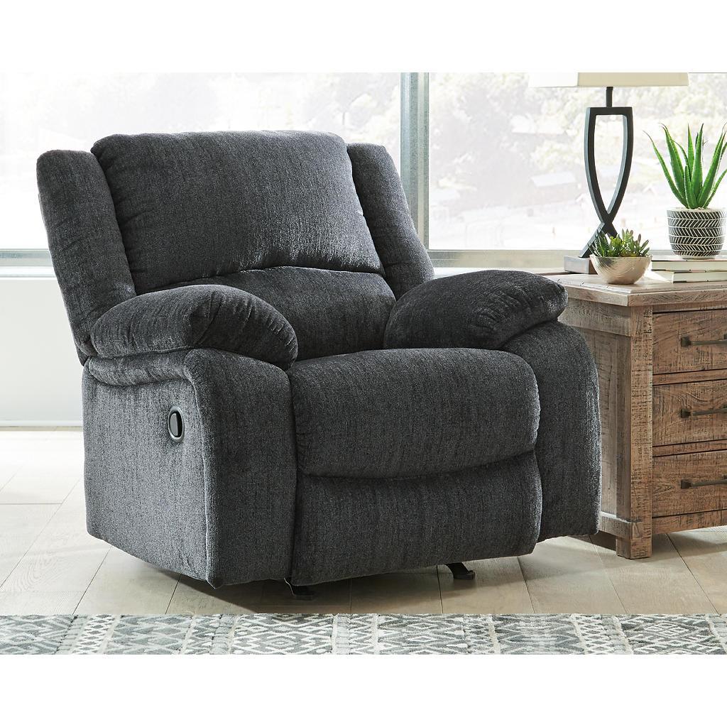 Draycoll Reclining Sofa and Rocker Recliner — Slate Signature Design by Ashley® Uncategorized