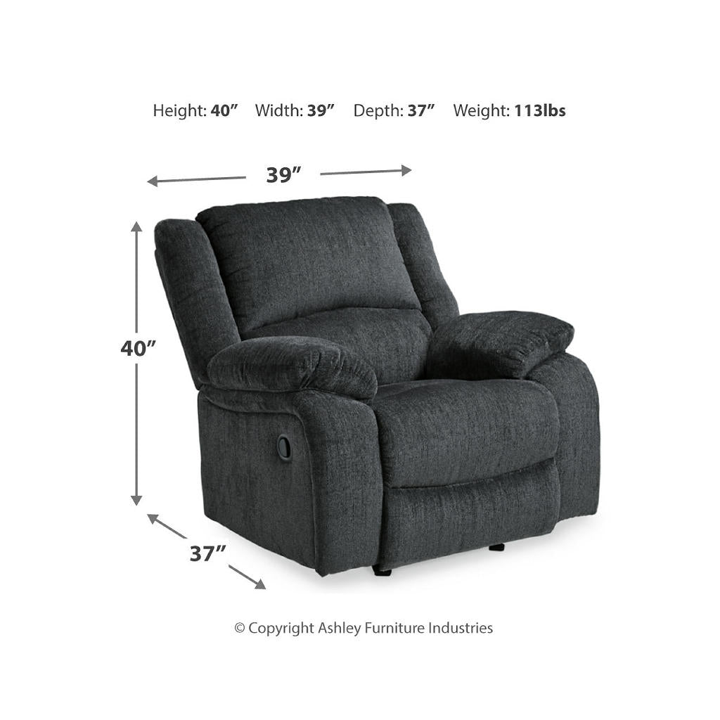 Draycoll Reclining Loveseat with Console and Recliner Signature Design by Ashley® Uncategorized