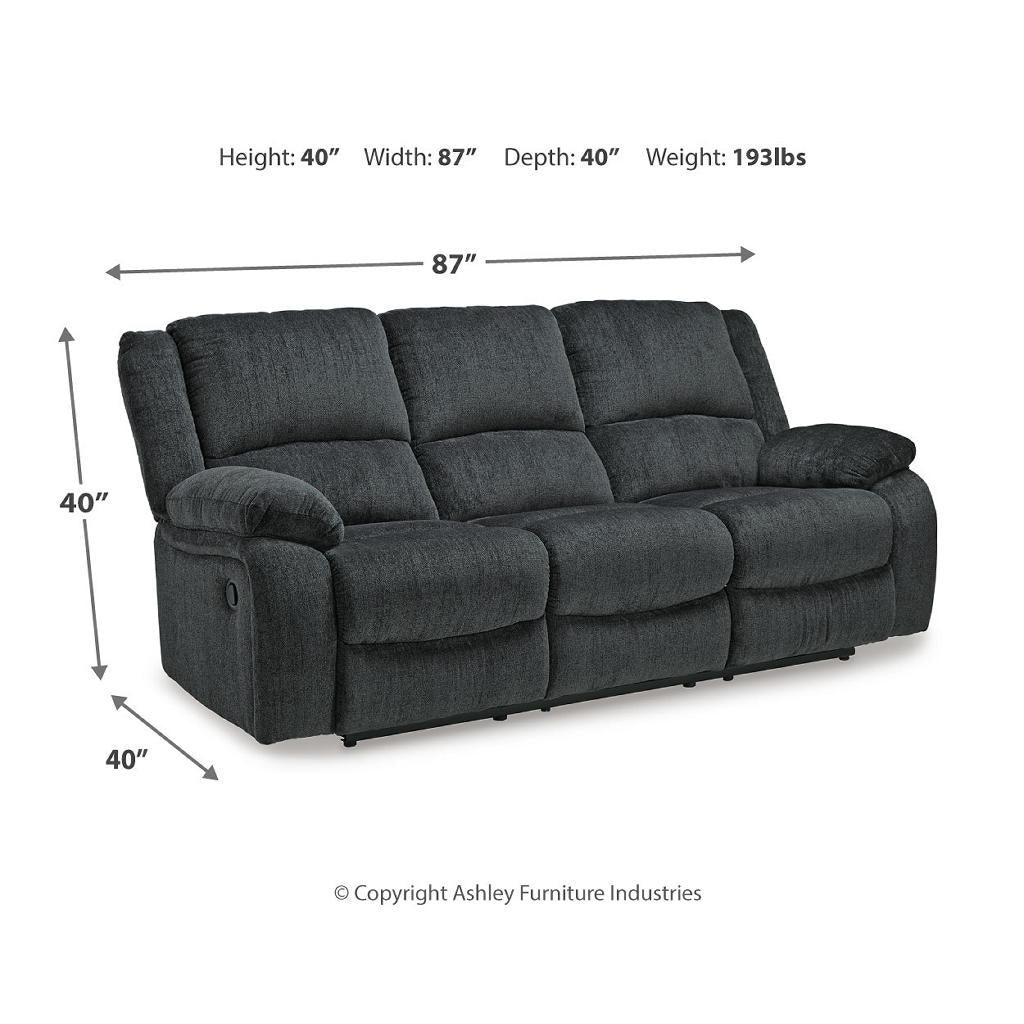 Draycoll Reclining Sofa and Rocker Recliner — Slate Signature Design by Ashley® Uncategorized