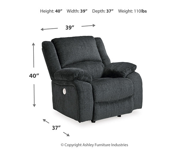 Draycoll 2 Power Reclining Loveseats and Recliner