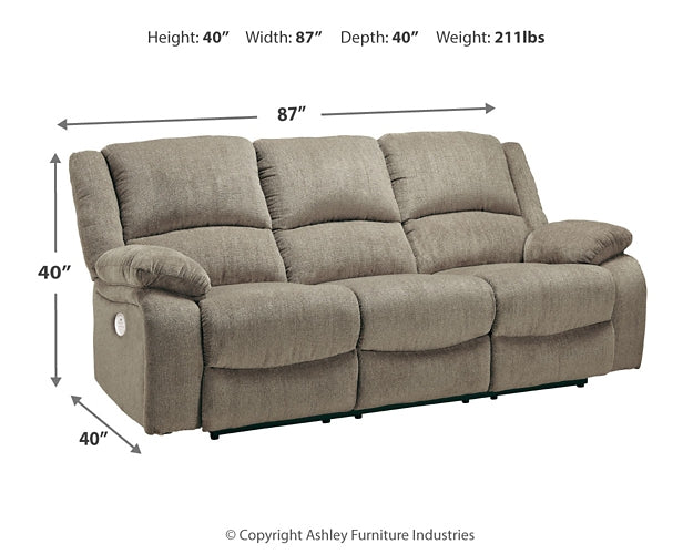 Draycoll Power Reclining Sofa