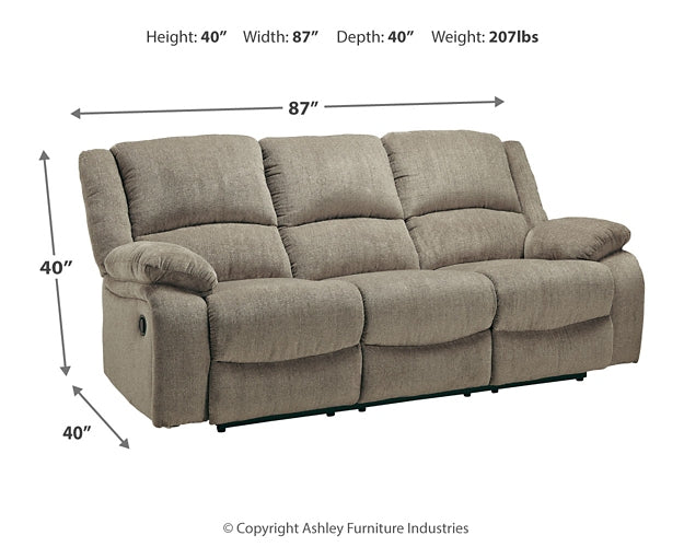 Draycoll Reclining Sofa, Loveseat and Recliner