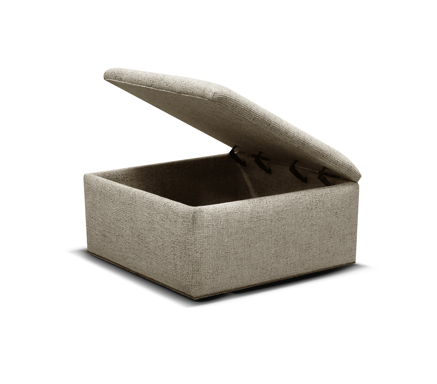 Hendrix Storage Ottoman with Nails