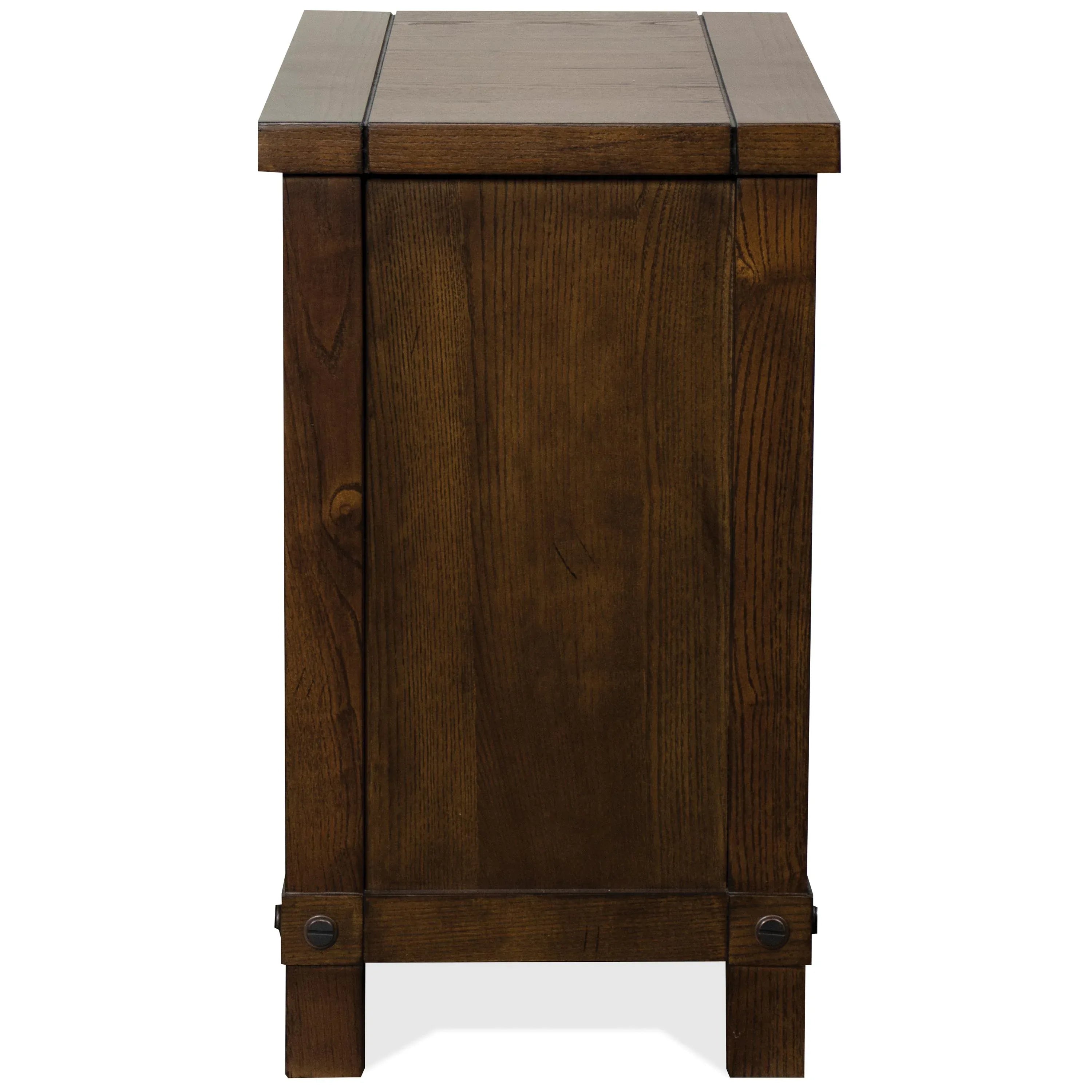 Windridge Chairside Chest Riverside Furniture Tables