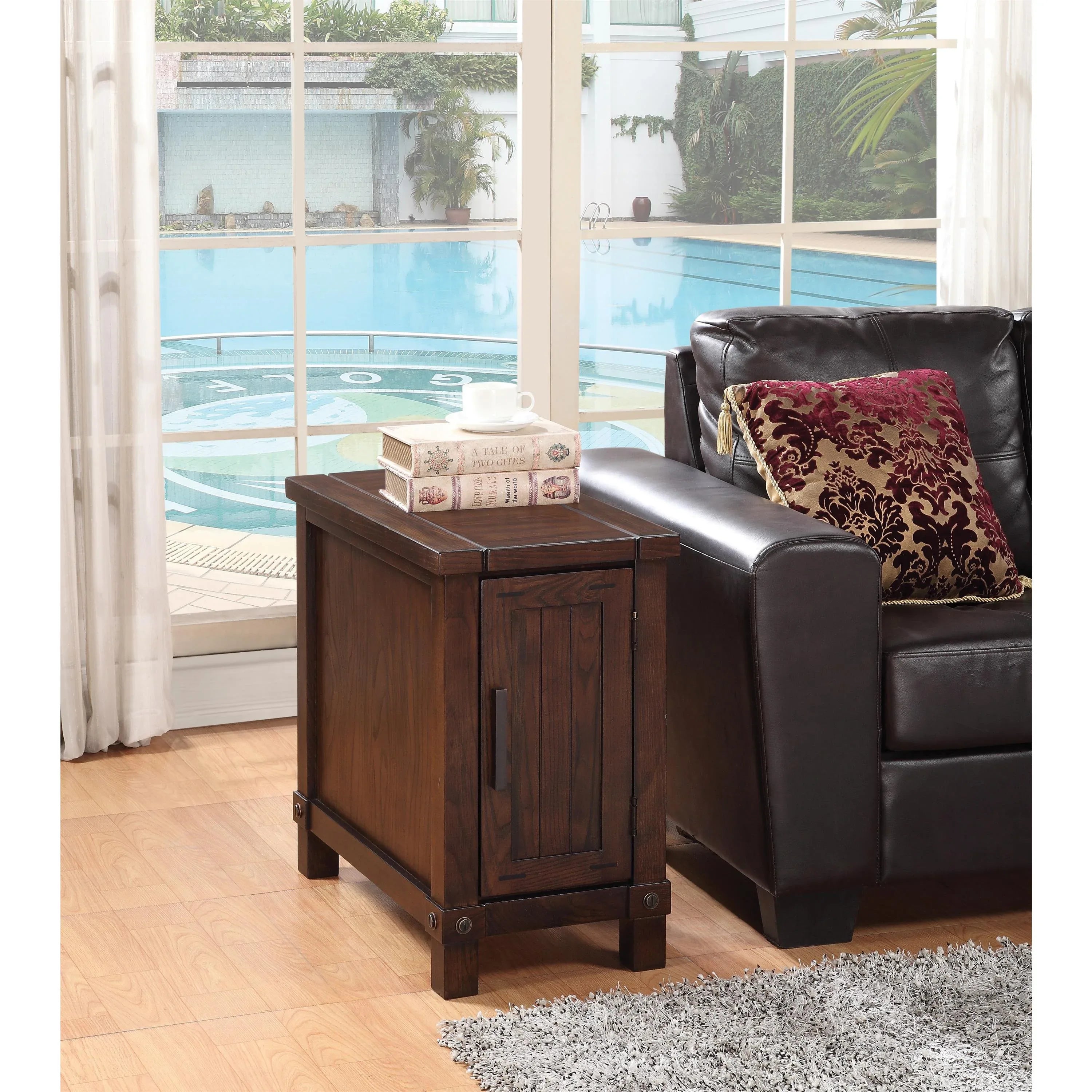 Windridge Chairside Chest Riverside Furniture Tables