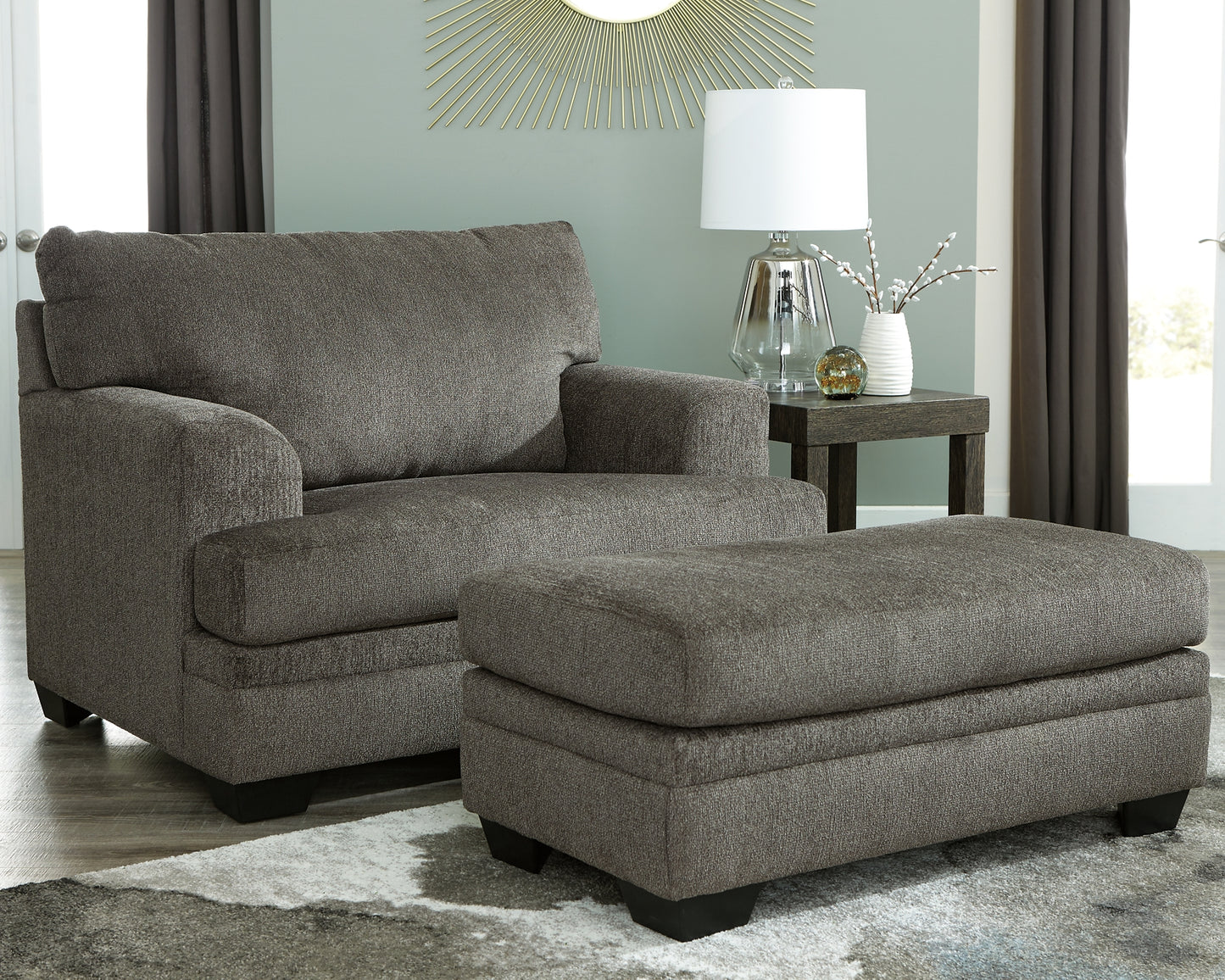 Dorsten Sofa, Oversized Chair and Ottoman