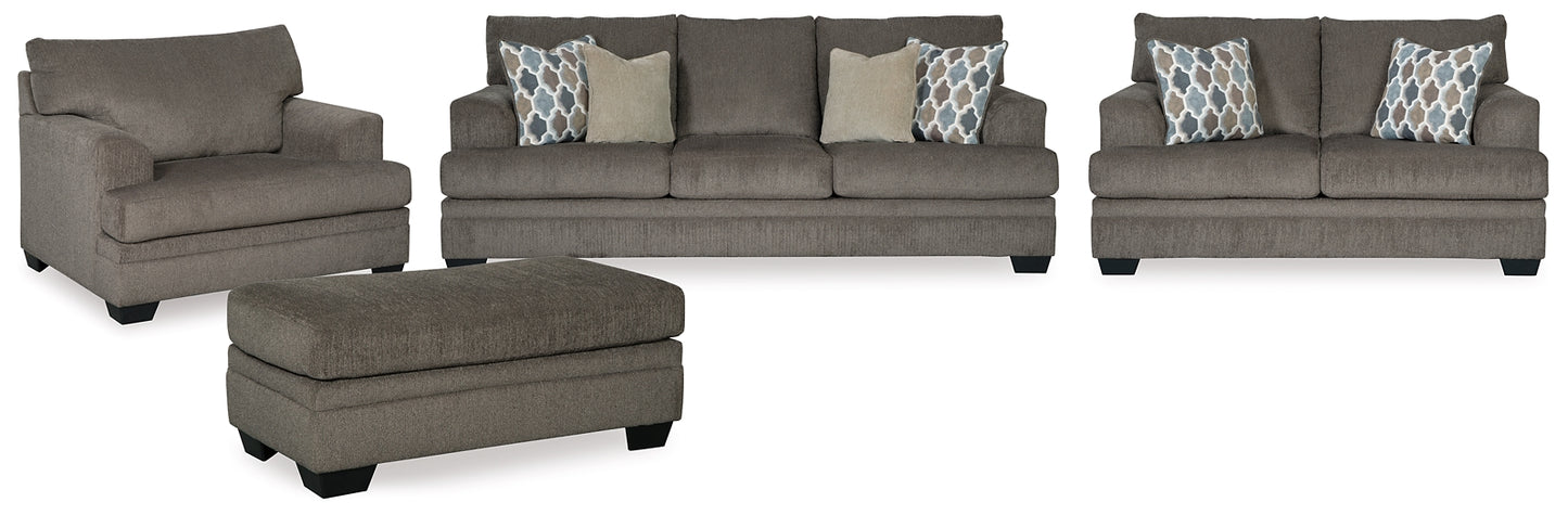Dorsten Sofa, Loveseat, Chair and Ottoman