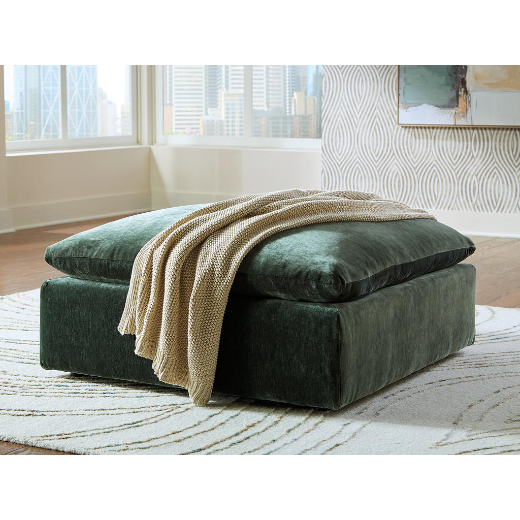 Carriage View Oversized Accent Ottoman Benchcraft® Living Room