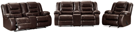 Vacherie Reclining Loveseat and Recliner