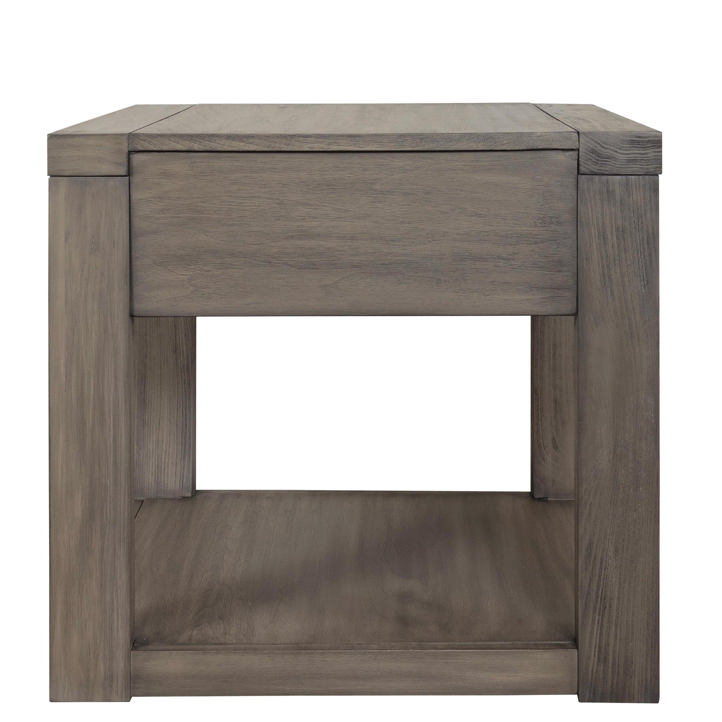 Riata Gray End Table
