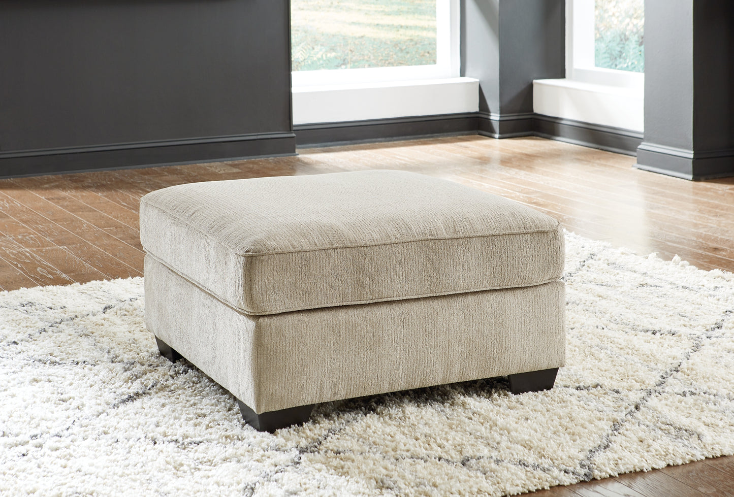 Decelle Oversized Accent Ottoman