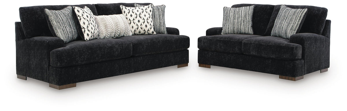 Whitmore Manor Sofa and Loveseat — 2-Piece Deep-Seat Set Benchcraft® Living Room